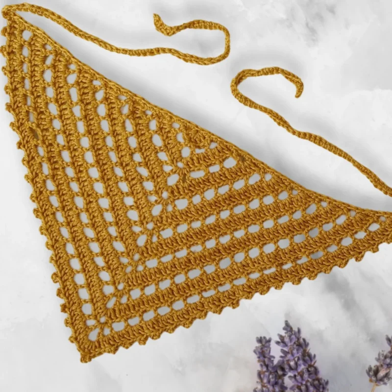 Yazlık Örgü Bandana Modelleri 11