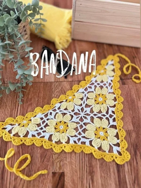 Yazlık Örgü Bandana Modelleri 23