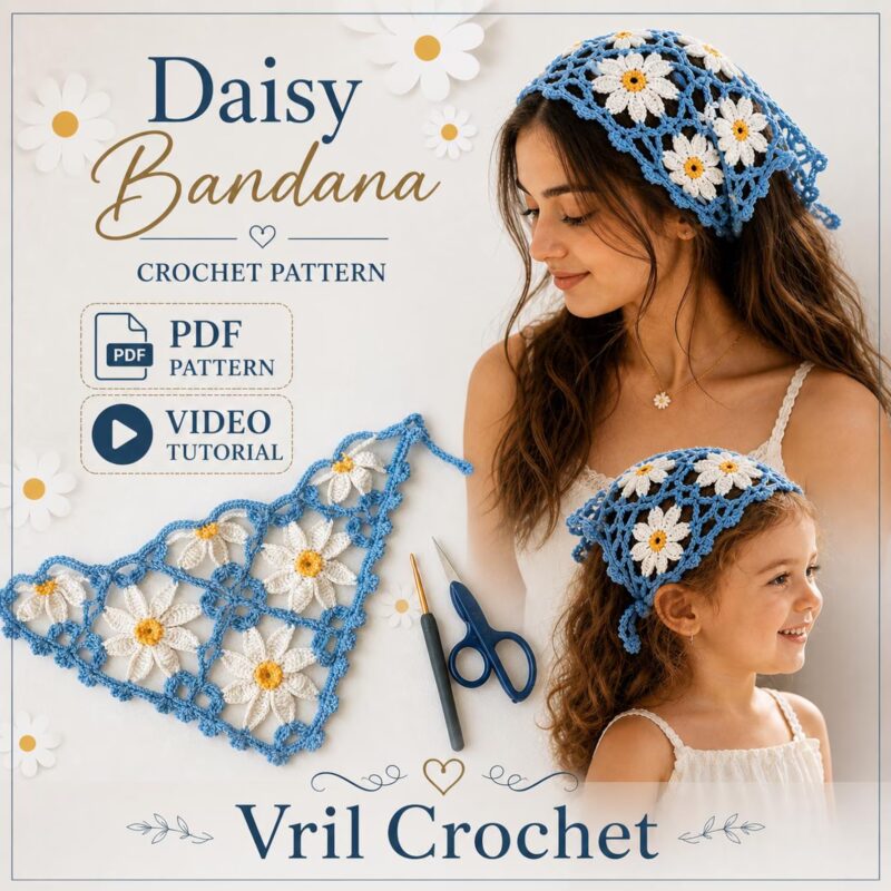 Yazlık Örgü Bandana Modelleri 32