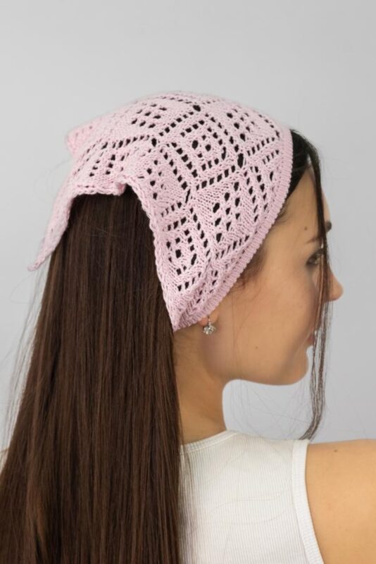 Yazlık Örgü Bandana Modelleri 33