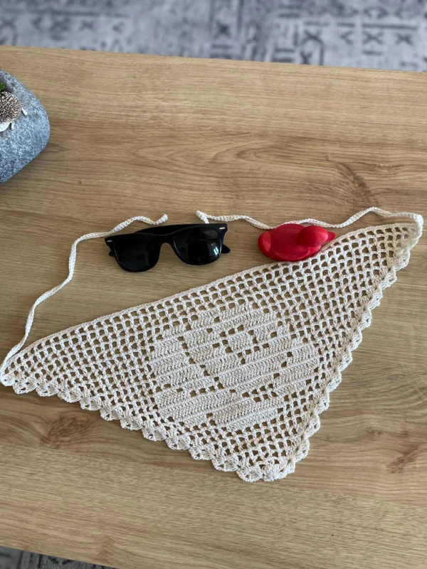 Yazlık Örgü Bandana Modelleri 37
