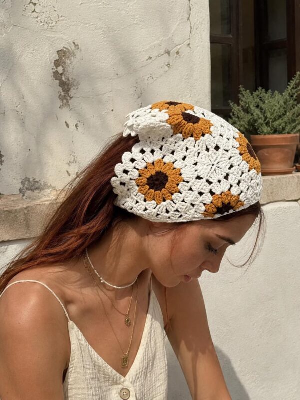 Yazlık Örgü Bandana Modelleri 48