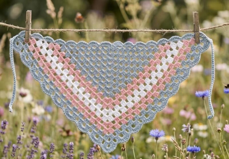 Yazlık Örgü Bandana Modelleri 52