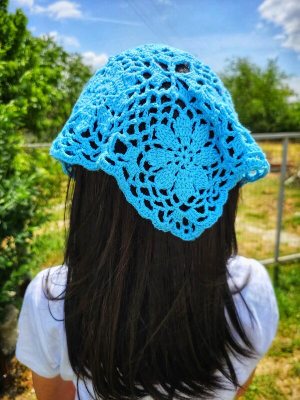 Yazlık Örgü Bandana Modelleri 56
