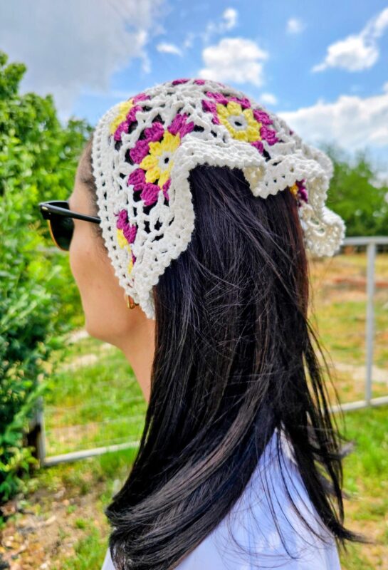 Yazlık Örgü Bandana Modelleri 58