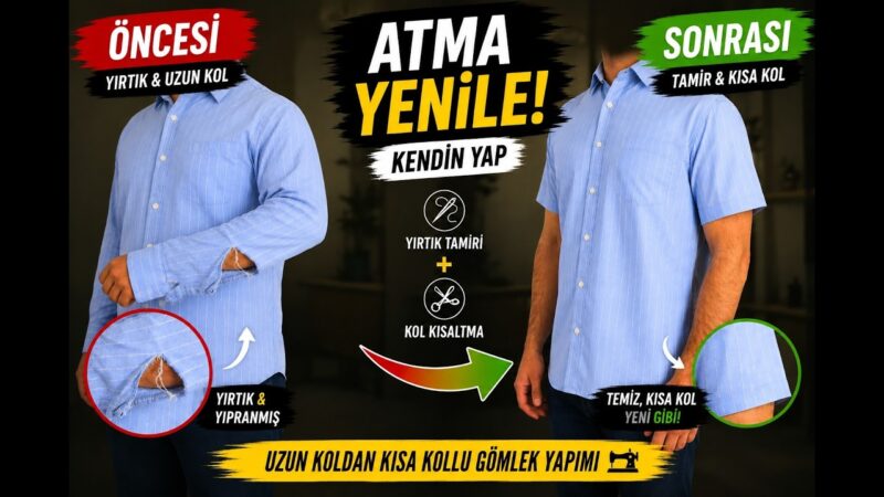 Yırtılan Gömlek Nasıl Tamir Edilir?