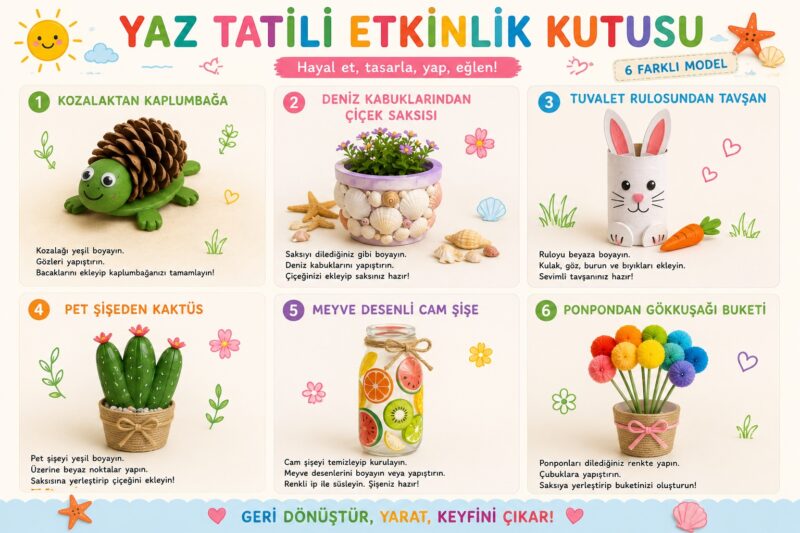 Yaz Tatili Etkinlik Fikirleri 7