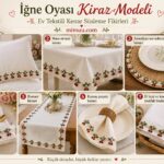 Kiraz İğne Oyası Nasıl Yapılır? 4