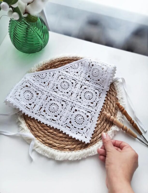 Yazlık Örgü Bandana Modelleri 15