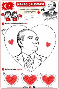 Atatürk Etkinlikleri ve Boyama Sayfaları - Resim 22
