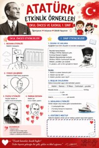 Atatürk Etkinlikleri ve Boyama Sayfaları - Resim 25