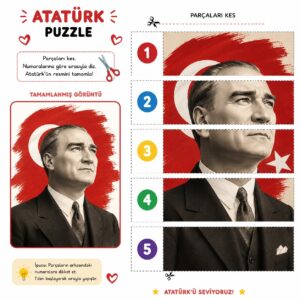 Atatürk Etkinlikleri ve Boyama Sayfaları - Resim 29