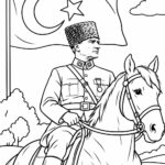 10 Kasım Boyama Sayfaları 2