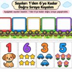 6 Rakamı Etkinlikleri ve Çalışma Sayfaları 2