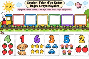 6 Rakamı Etkinlikleri ve Çalışma Sayfaları 2