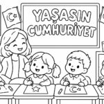 29 Ekim Cumhuriyet Bayramı Boyama Sayfaları 27