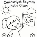 29 Ekim Cumhuriyet Bayramı Boyama Sayfaları 41