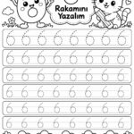 6 Rakamı Etkinlikleri ve Çalışma Sayfaları 10
