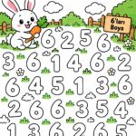 6 Rakamı Etkinlikleri ve Çalışma Sayfaları 11