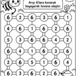6 Rakamı Etkinlikleri ve Çalışma Sayfaları 6
