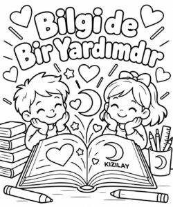Kızılay Haftası Boyama Sayfaları - Resim 8