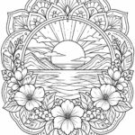Mandala Boyama Sayfaları 4