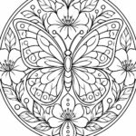 Mandala Boyama Sayfaları 6