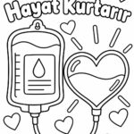 Kızılay Haftası Boyama Sayfaları 19