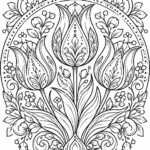 Mandala Boyama Sayfaları 10