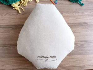Amigurumi Avokado Yastık Yapımı 4