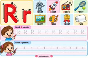 R Sesi Etkinlikleri Çalışma Kağıtları - Resim 10