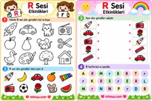 R Sesi Etkinlikleri Çalışma Kağıtları 14