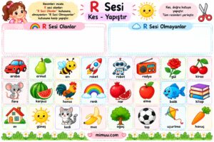 R Sesi Etkinlikleri Çalışma Kağıtları 27