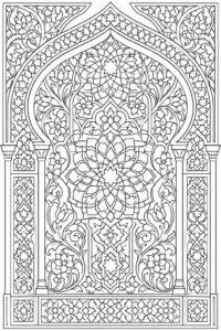 Mandala Boyama Sayfaları 15