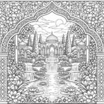 Mandala Boyama Sayfaları 14