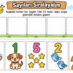 5 Rakamı Çalışma Sayfaları Etkinlikleri 41