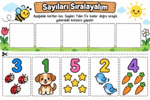 5 Rakamı Çalışma Sayfaları Etkinlikleri 41