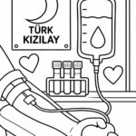 Kızılay Haftası Boyama Sayfaları 23