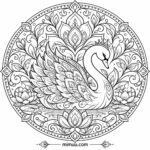 Mandala Boyama Sayfaları 21