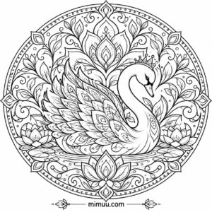 Mandala Boyama Sayfaları - Resim 22