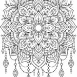 Mandala Boyama Sayfaları 24